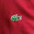 Lacoste Big Croc Cotton King 3-Piece Red Comforter Set-112800562-112800565