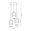 Blanco 3 - Light White Cylinder Pendant