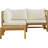 Wimmer Acacia 3 - Person Patio Conversation Set with Cushions-1983342414-1983342411