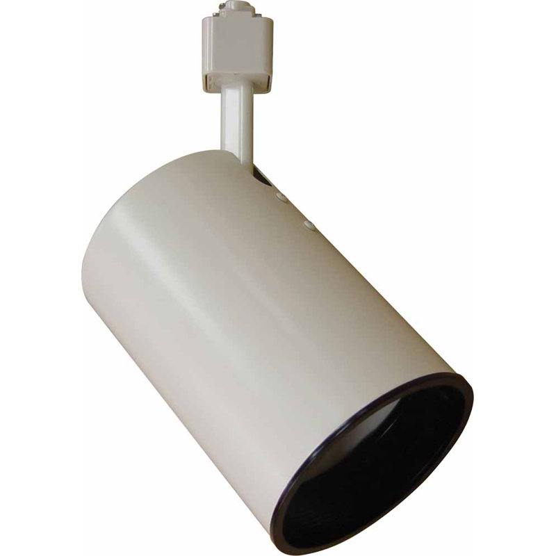 Plafonnier intérieur 1 lumière blanc, blanc, 3,5 po H x 8,75 po L x 8,75 po D