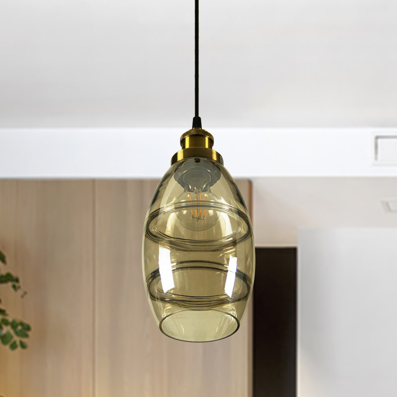 Gilmore 1 - Light Brass Single Pendant