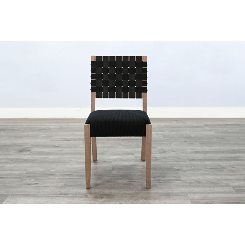  Modern Woven Back Dining Chair
