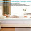 Surmatelas double en mousse viscoélastique 4 pouces, mousse mémoire 2 pouces et 2 pouces-994753247