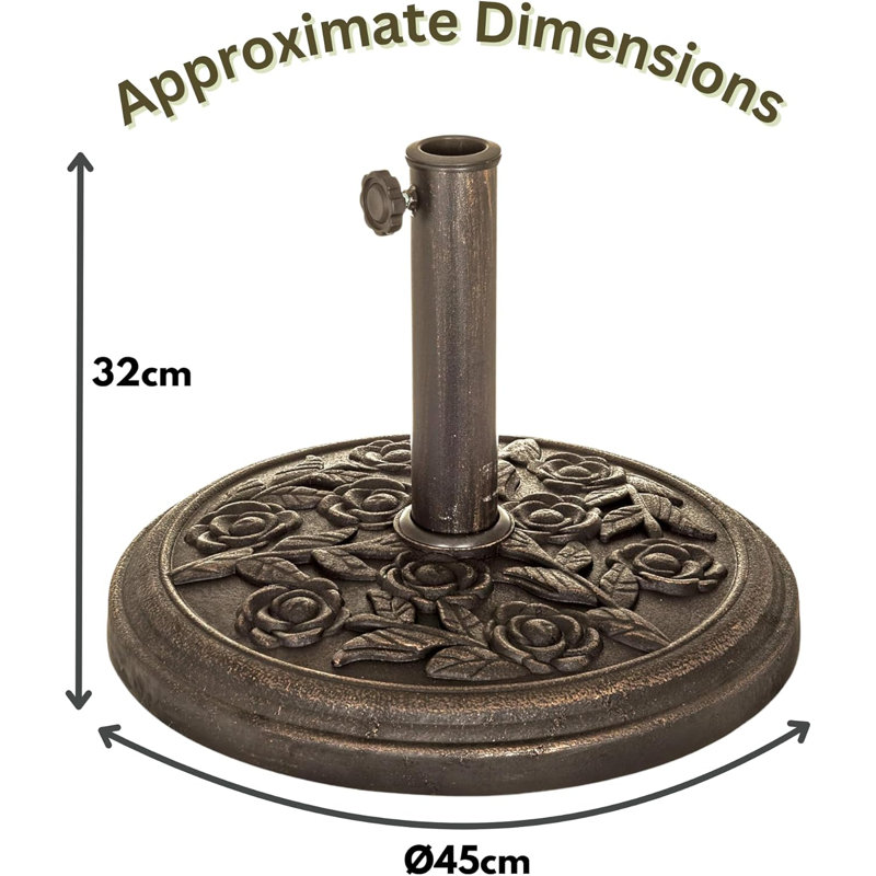 Blasingame 9kg Resin Free Standing Umbrella Base