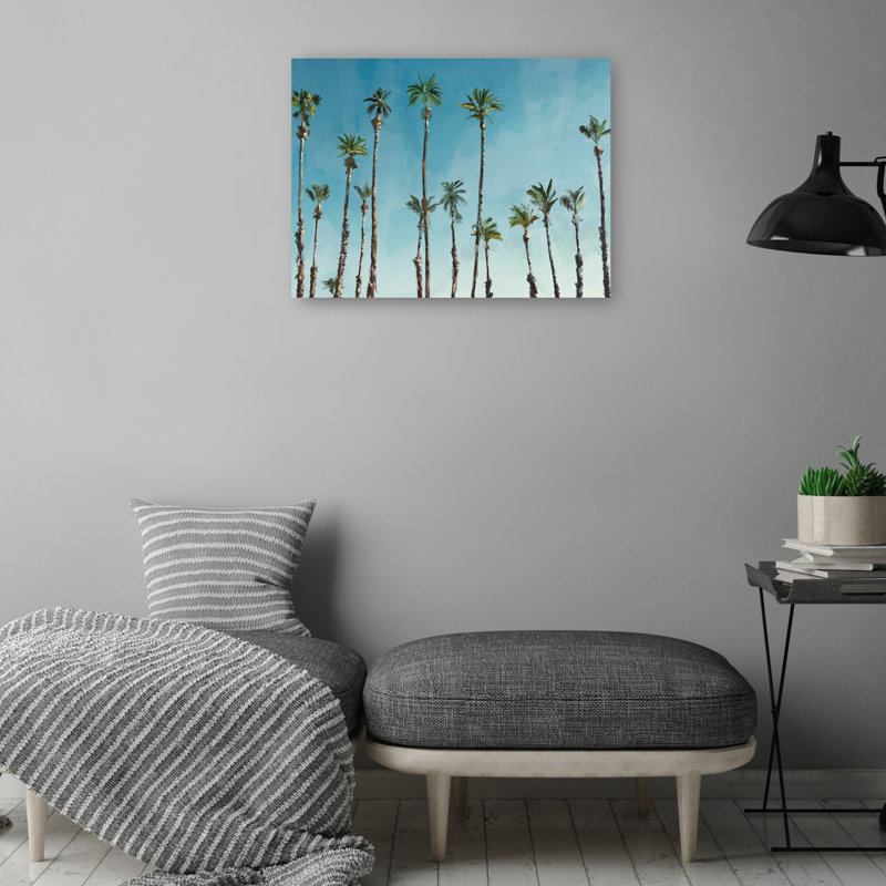 «Palm dimanche» par Studio Arts, reproduction d'art sur toile, H 11 po x l 14 po x P 1,5 po, Toile tendue