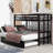 Pull-Out Bunk Bed With Trundle-1340463595