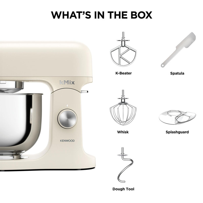 Kenwood 10 Speed 5L Stand Mixer, Cream