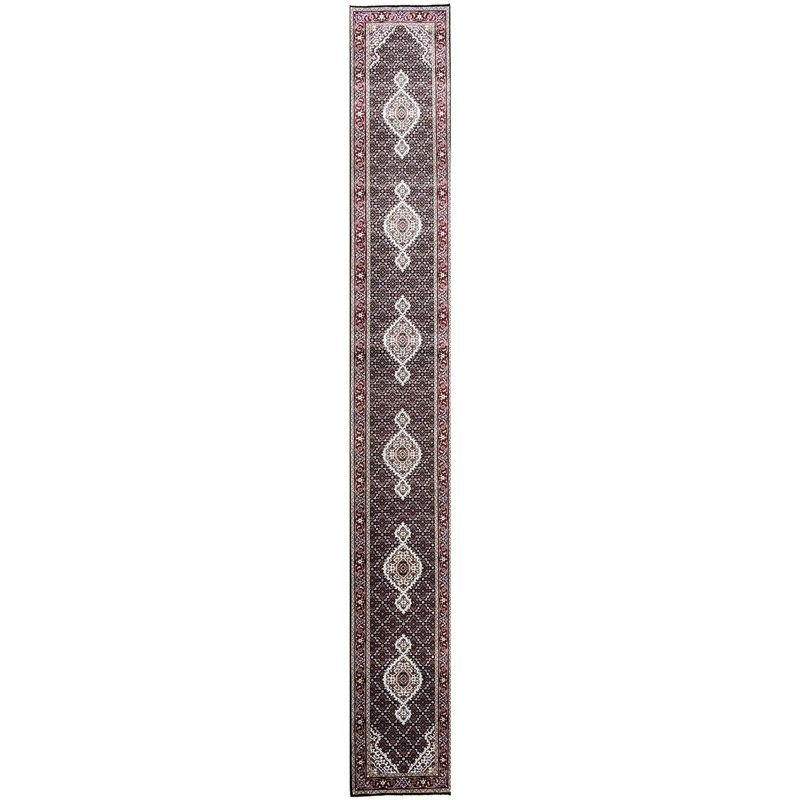 Wool Oriental Area Rug, Runner 2'6" x 6'