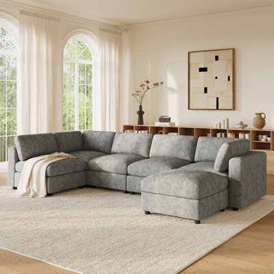 129" Modular Sectional Sofa