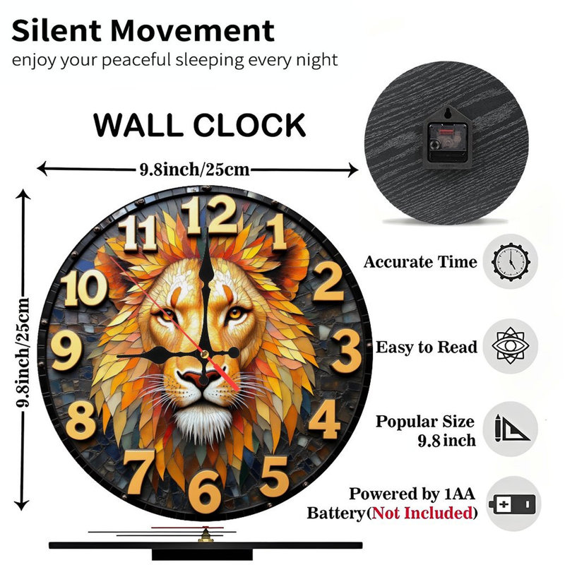 Cloud Shaped Wall Clock