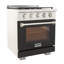 30 in. 4.2 cu. ft. Natural Gas Range and Convection Oven in Light Blue with True Simmer Burners-1953421402-1953421732