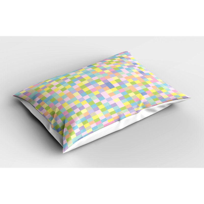 Polyester Geometric Sham Set, Twin