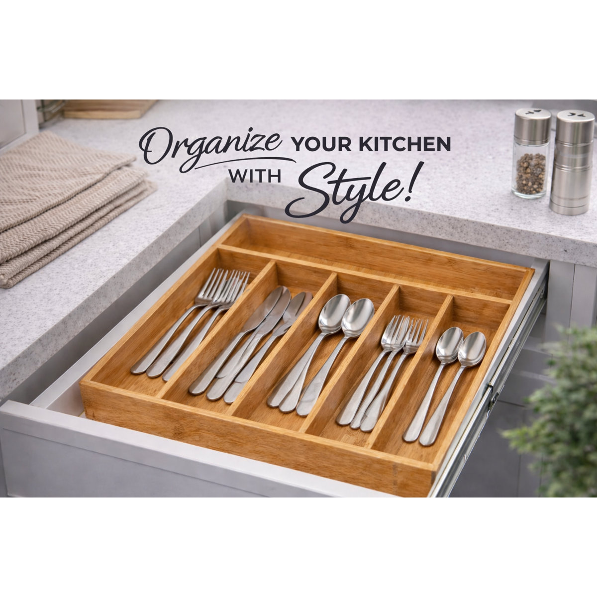 YBM Home Drawer Organizer - Thumbnail 3