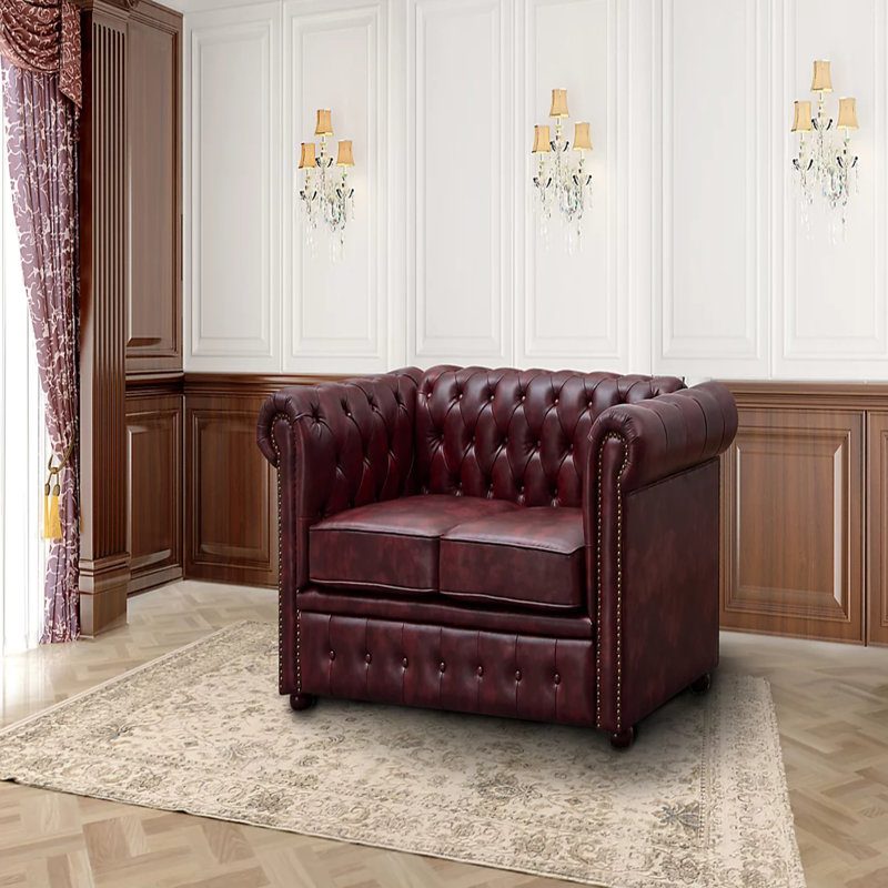 2 Seater Faux Leather Sofa
