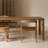 Modern simple solid wood dining table-109080593