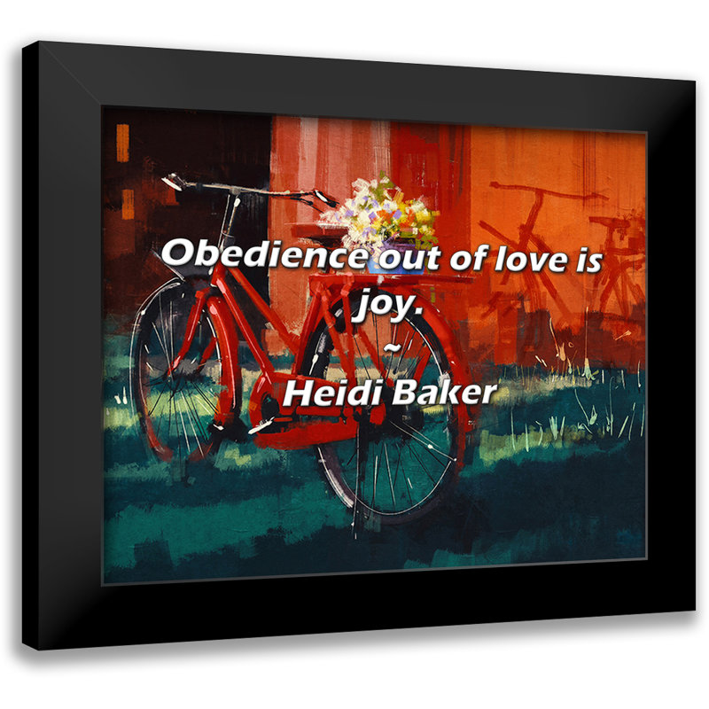 Citation de Heidi Baker: «Obéir par amour, c'est la joie».