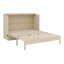 Lit escamotable avec tiroirs et station de charge-980960646