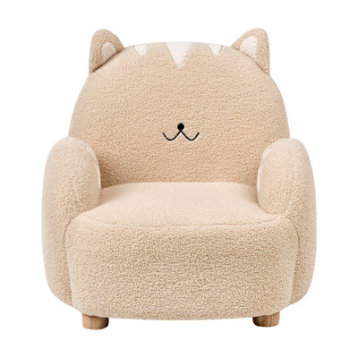 Kids Boucle Armchair Cat ZOAR