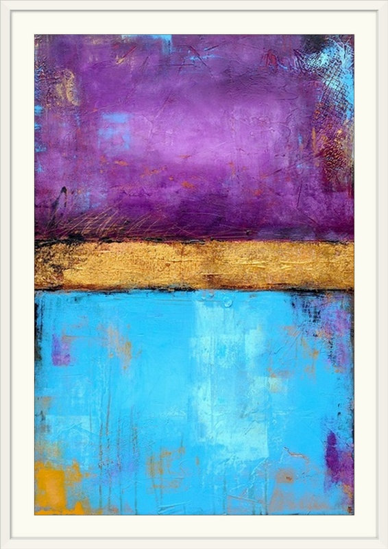 «Jewel Box» par Frisco, impression, Cadre blanc, H 26 po x l 20 po x P 1 po