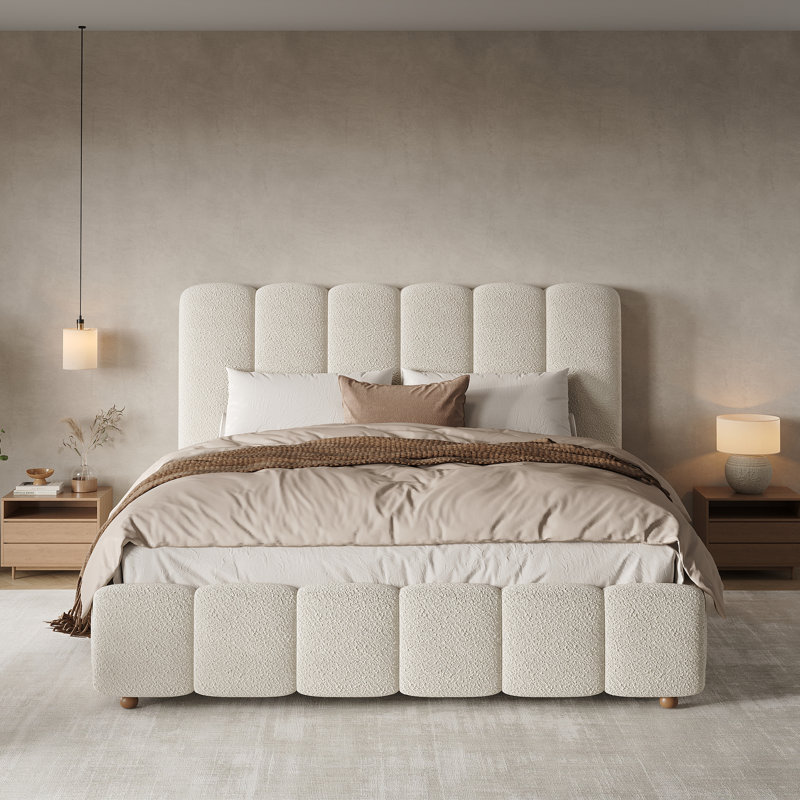 Metal Ottoman Storage Bed, Double (4'6)