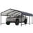  Heavy Duty Carport with Galvanized Steel Roof-99225546
