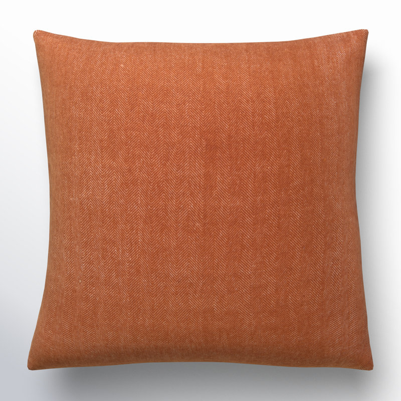 Enora Throw Pillow, Orange