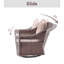 Fauteuil oscillant extérieur en osier Clavier