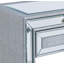 120cm Glass Top Console Table