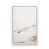 Opaque White Floater Framed