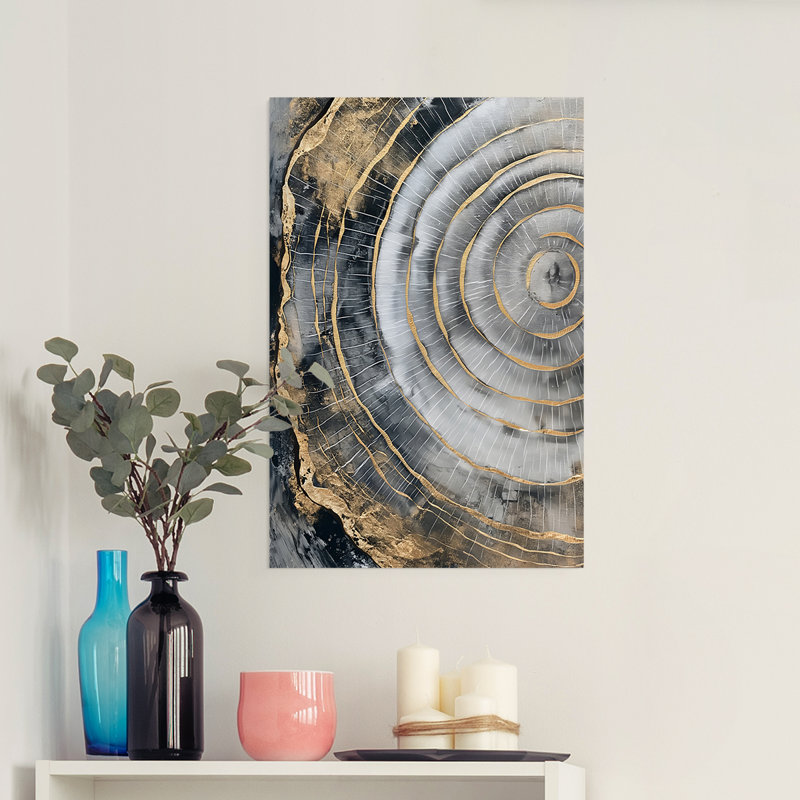 Série ABSTRACT CCLIX - Impression sur toile seulement - NON CADRE, H 60 po x l 40 po