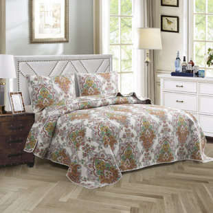 Cotton Damask Quilt