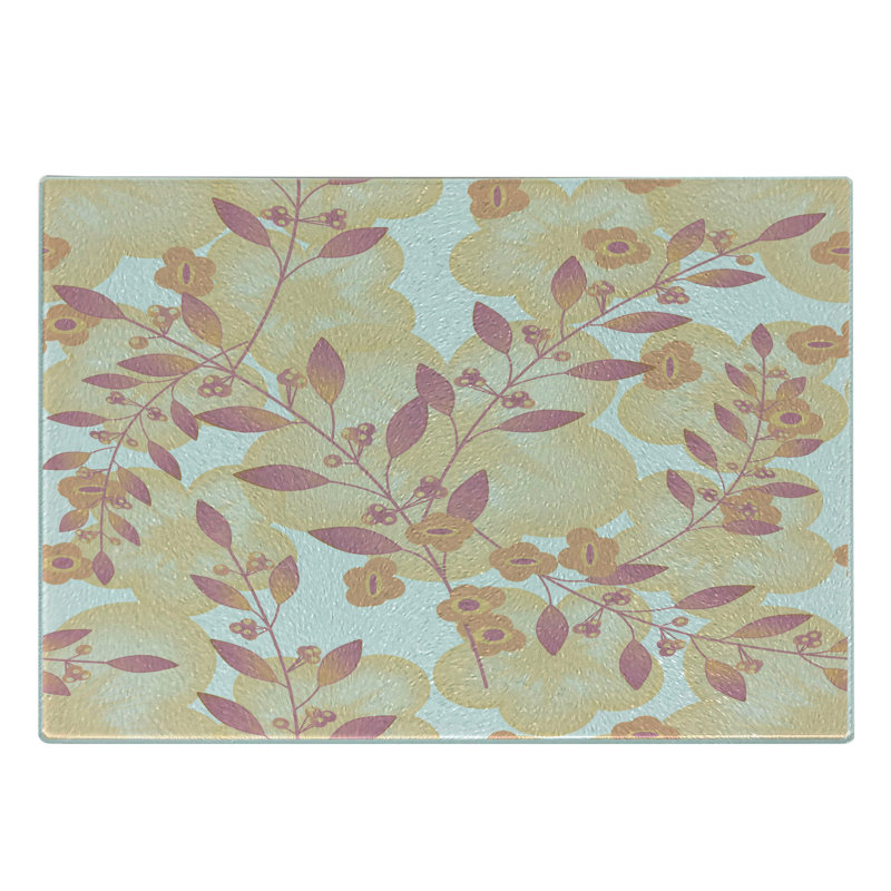 Planche à découper en verre trempé Ambesonne
