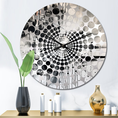 Airalynn - Abstract Geometric Wall Clock