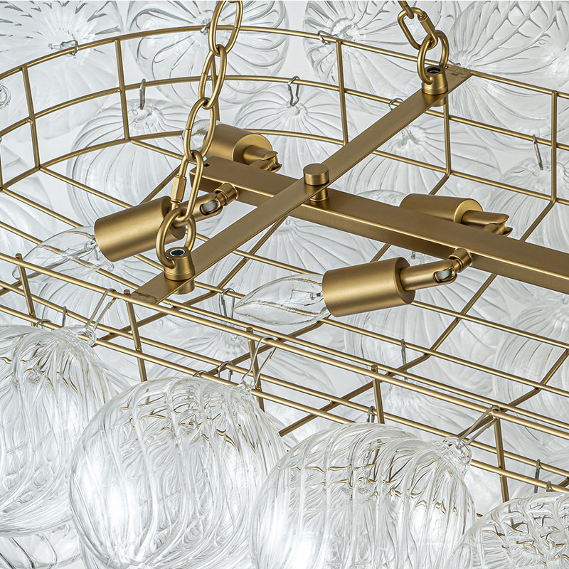 Meyzieu 8 - Light Dimmable Chandelier