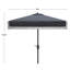 Parasol de marché carré 7,5 pi Keesee-2142132766