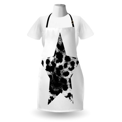 No Pattern Bib Apron