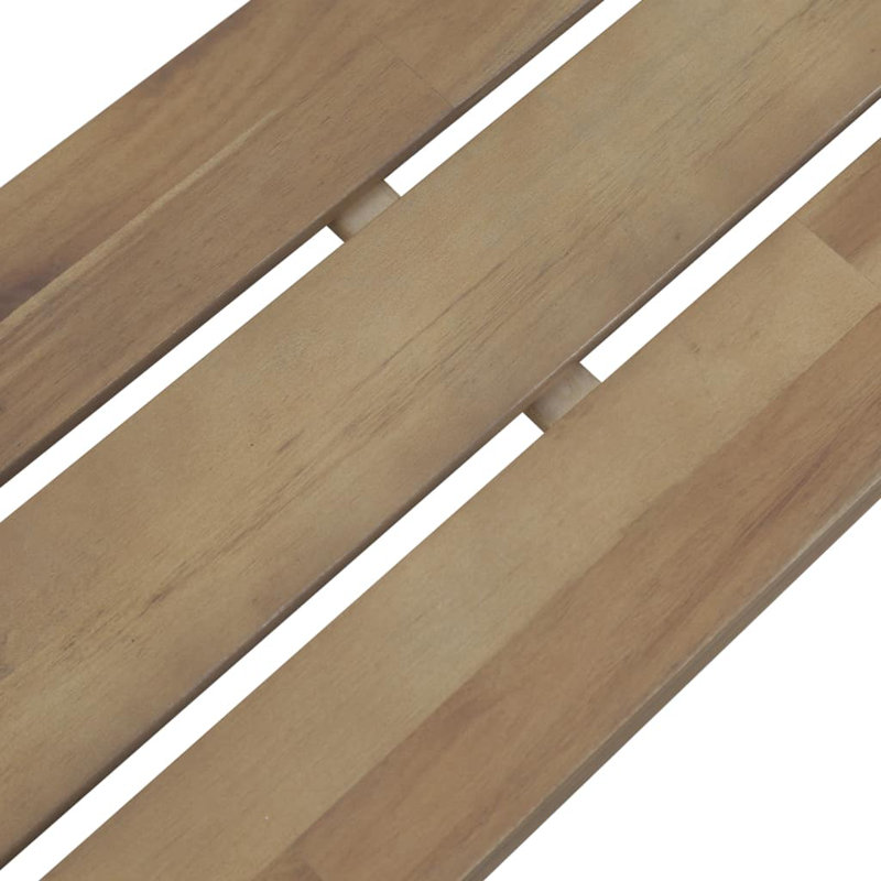 Banc de jardin en acier Nehawka