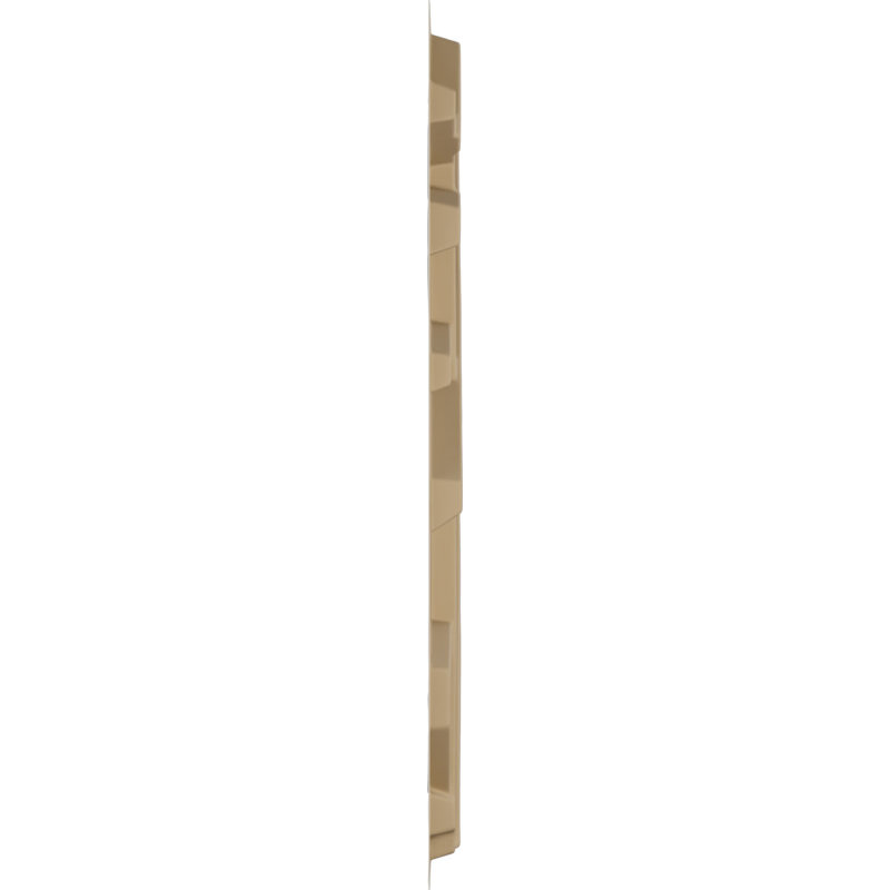 Panneau mural décoratif Evergreen EnduraWall 3D, Beige fumé satiné UltraCover