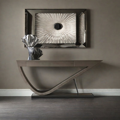 Modern Minimalist Art Console Table
