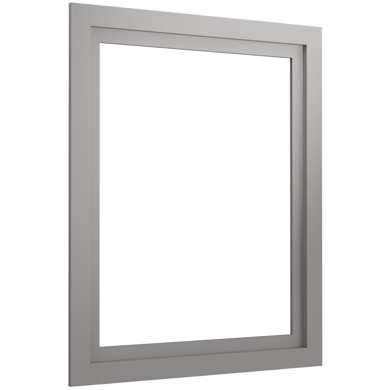 Jacquard® Medicine Cabinet Surround, 29.5" Wide, Mohair Gray