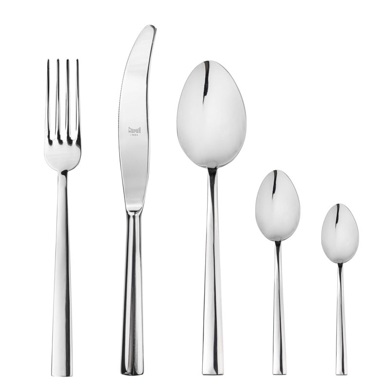 Ensemble de couverts Levantina avec cuillères à moka - 30 pièces - Acier inoxydable, Argent argent