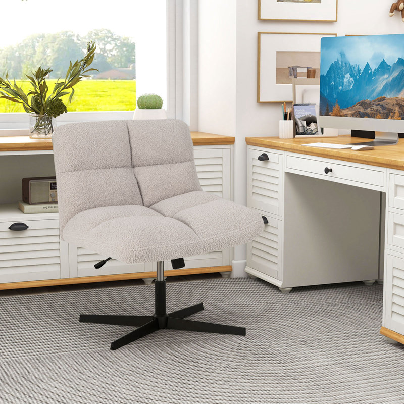 Chaise de bureau Yerania, Gris