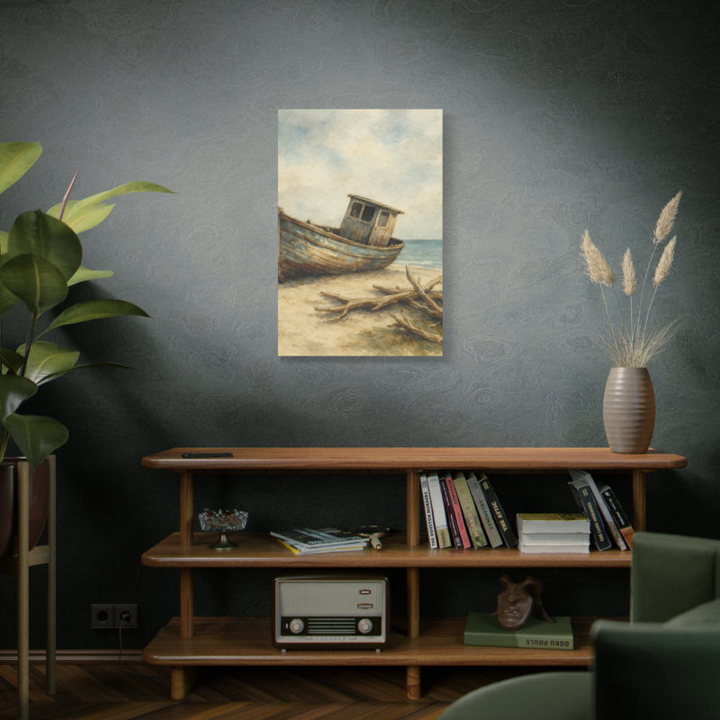 Aaroon Single Picture Frame Print on Canvas, 91.44 cm H x 60.96 cm W