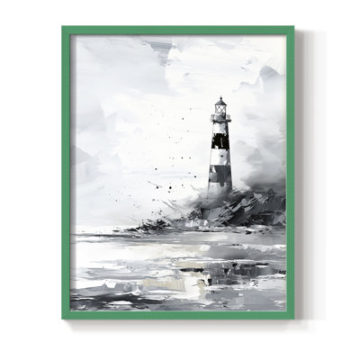 NAUTICAL Series DXXXV Framed Print - Solid Wood