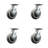 Chemtainer CSJ6RRRS Caster Replacement Set - Service Caster Brand/CHE-SCC-30CS620-TPRRD-TGP-4