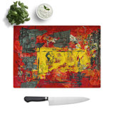 Tempered Glass Art Painting Vol.134 Chopping Board