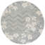 Glamour 609 touffeté à la main 65% laine; 25% viscose; Tapis floral 10% coton-789241641