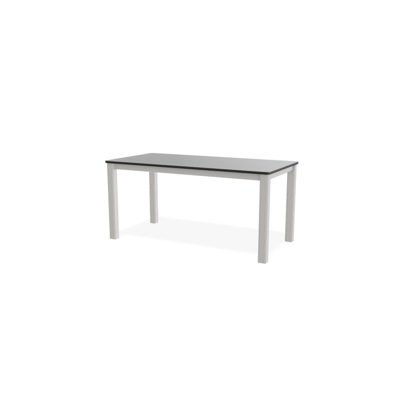 Table basse Robinett, Graphite classique P30, Neige texturée