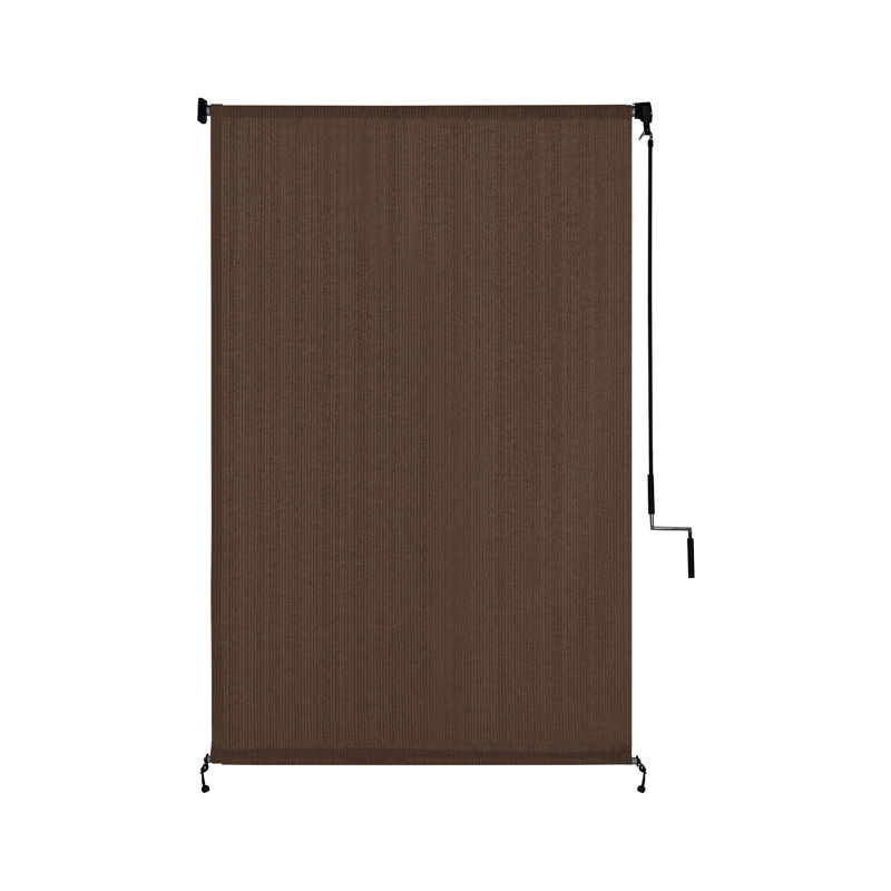 Semi Sheer Roller Shade, 48" W x 72" L, Mocha