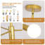 Lustre sphérique spoutnik à 6 lumières Cobina-1159175518